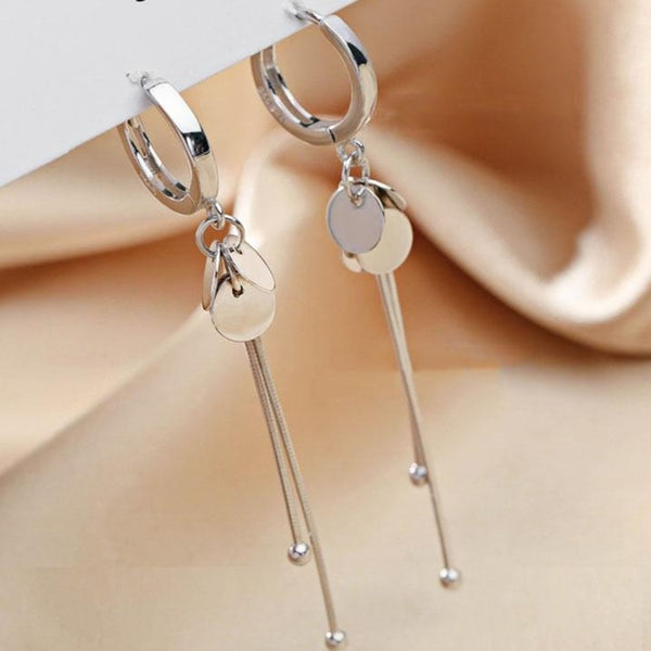925 Sterling Silver  Ladies  Tassel Earrings
